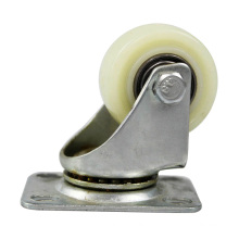 1.5 inch medium plate swivel  durable PP casters